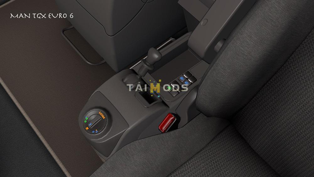 ETS2 - Man Tgx And Tgx Euro 6 Dashboard Colors V1.0 (1.38.x)