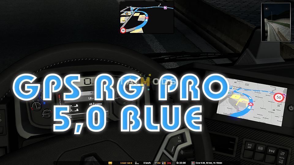 ETS2 - GPS RG Pro Blue V5 (1.38.x)