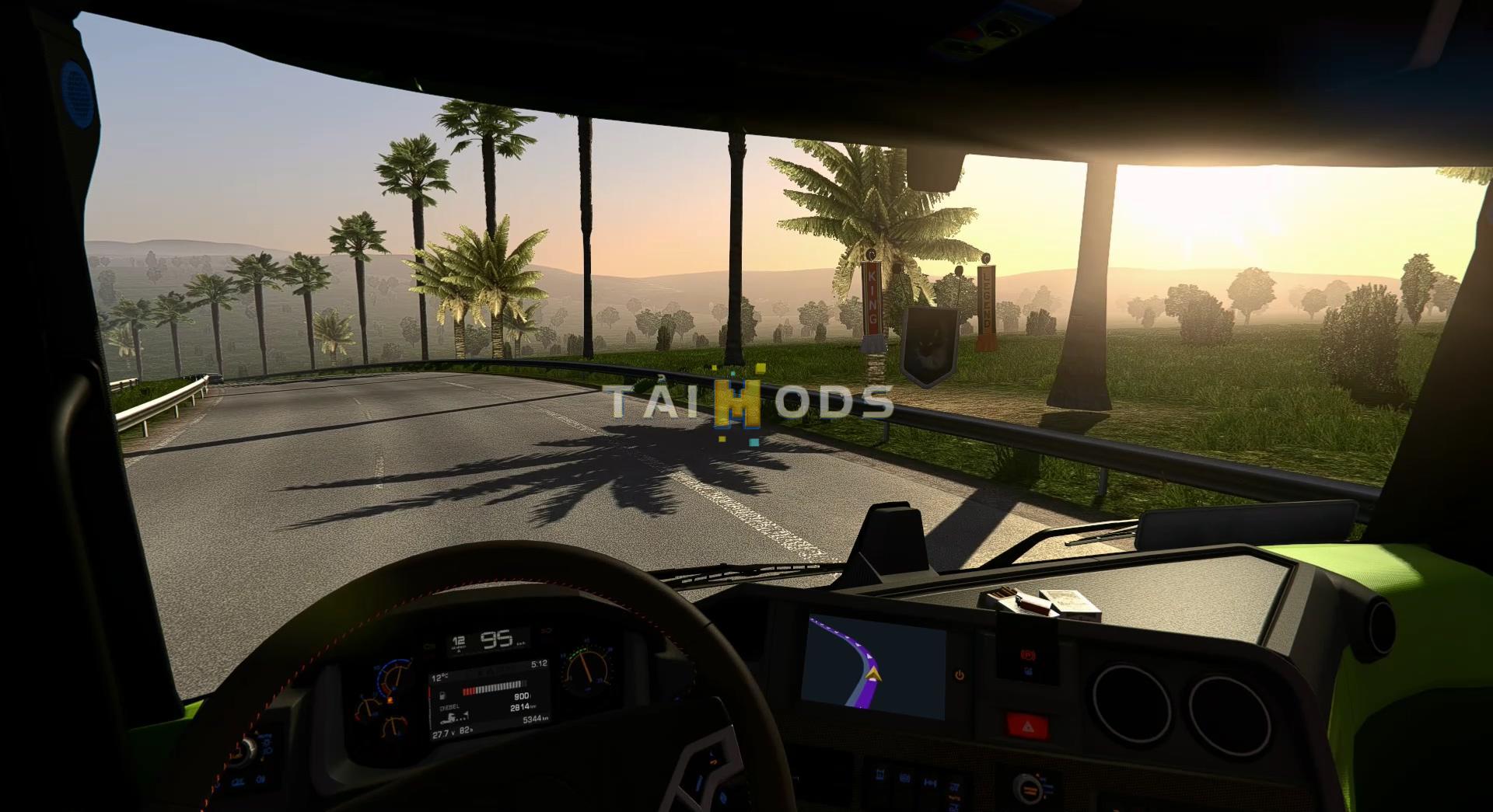 ETS2 - Reshade – JD6V8 Princeps - Naturalux (1.38.x)