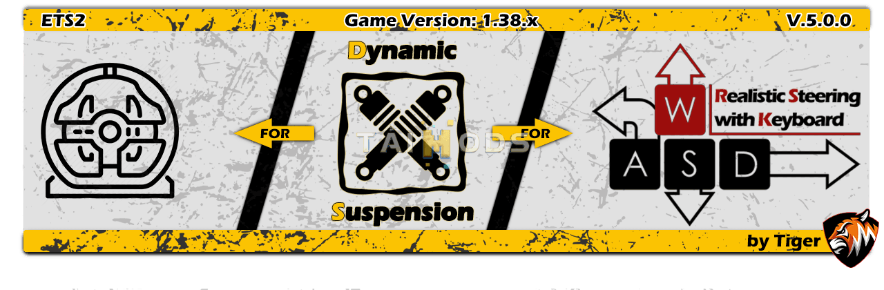 ETS2 - Dynamic Suspension V5 (1.38.x)