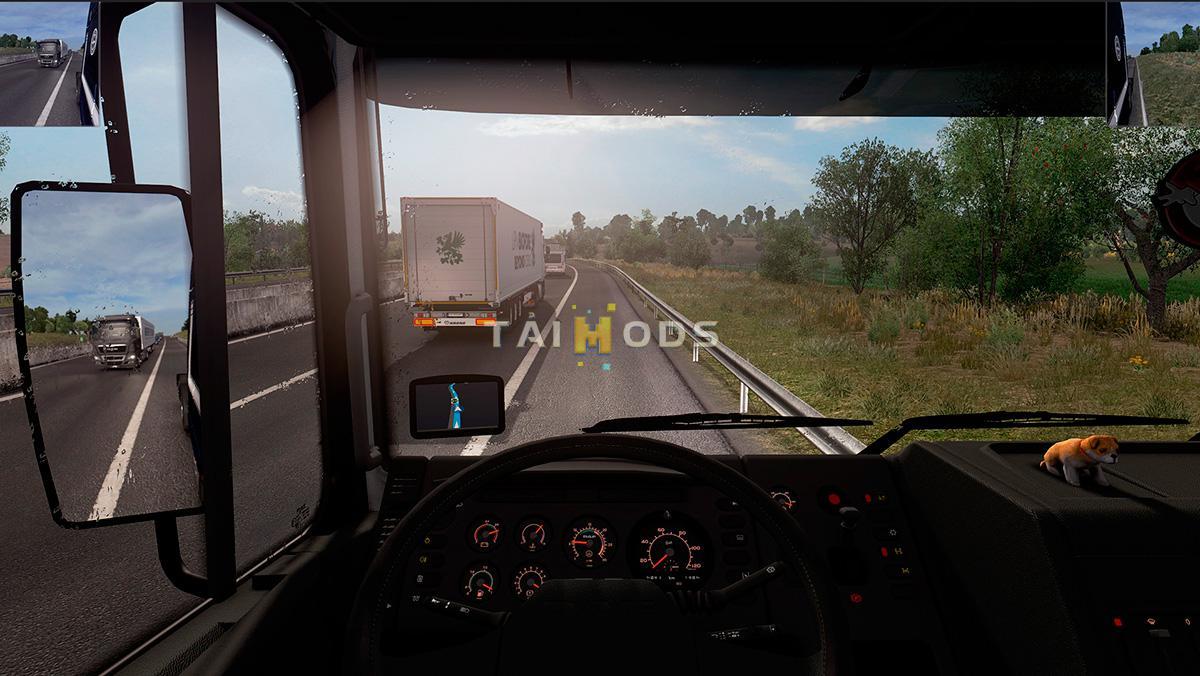 ETS2 - Top Corner & Small Mirrors V1 (1.37+) (1.38.x)