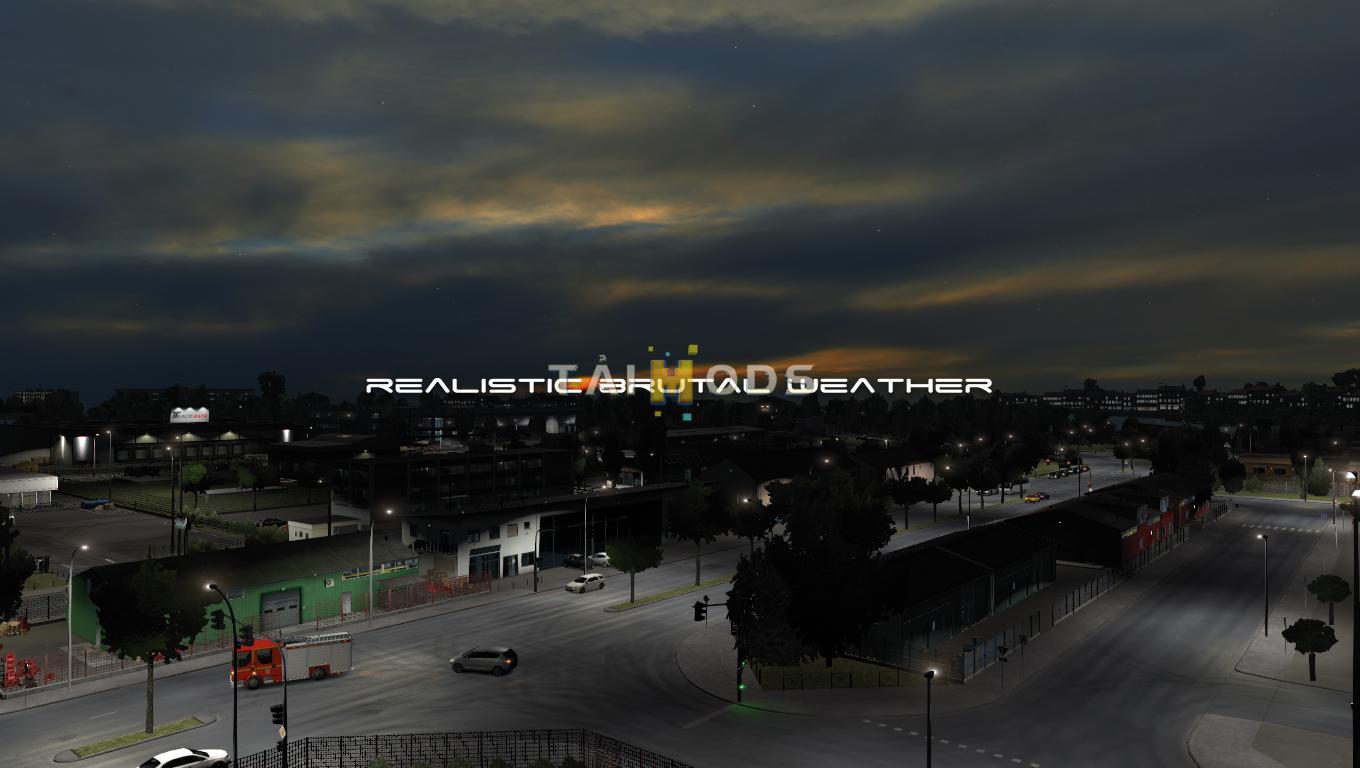 ETS2 - Realistic Brutal Weather V5.1 (1.37.x)