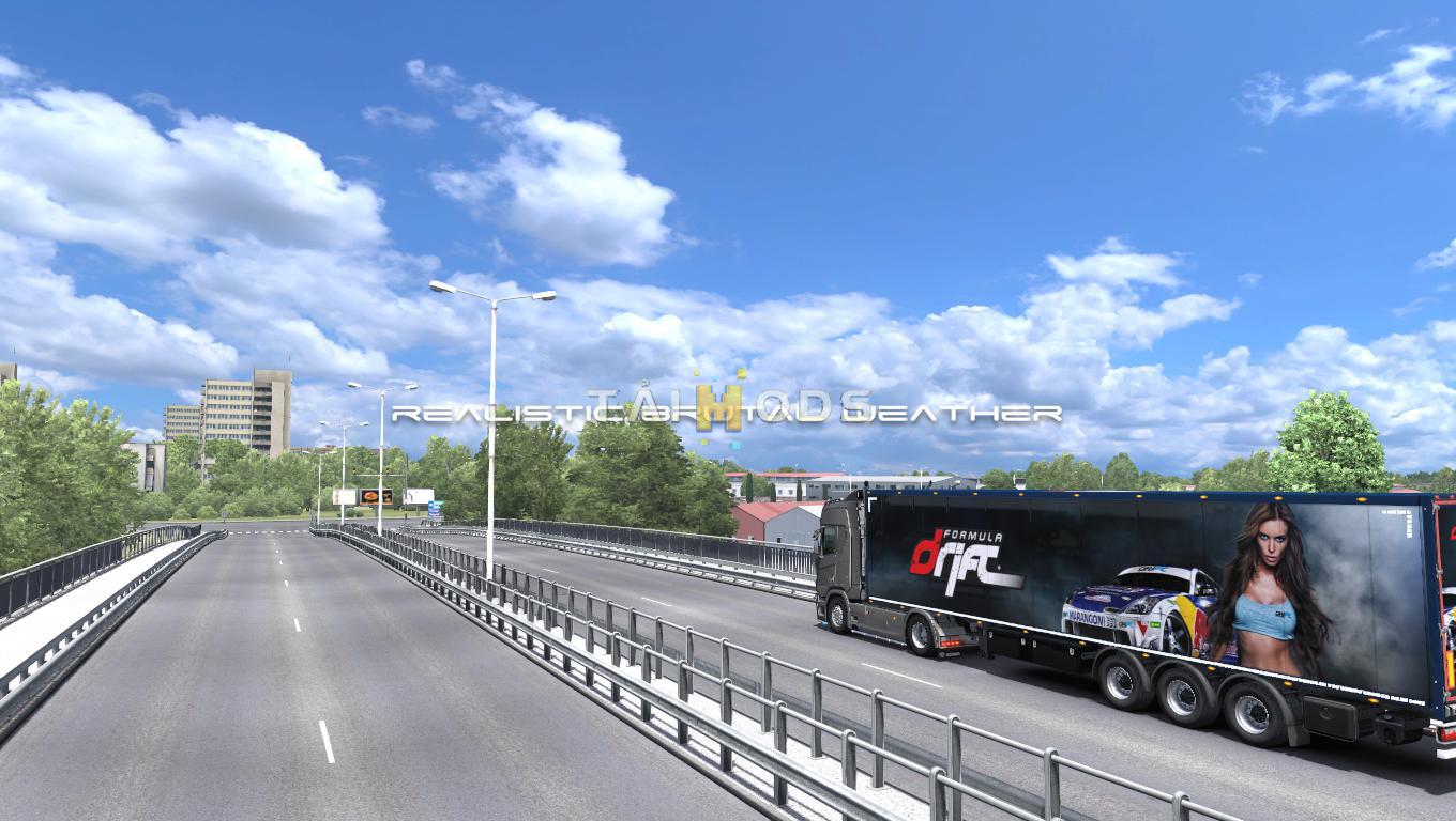 ETS2 - Realistic Brutal Weather V5.0.1 (1.37.x)