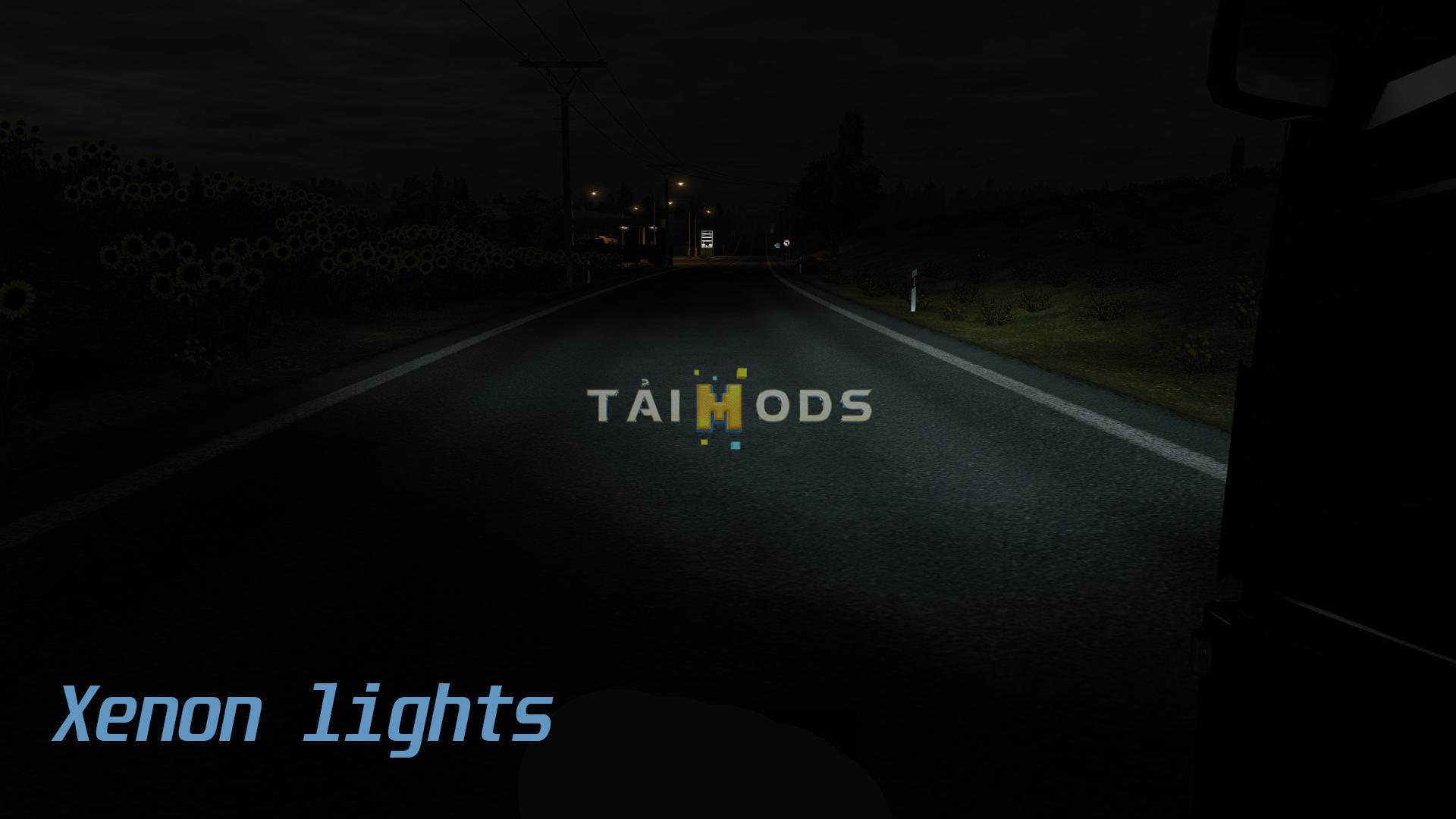 ETS2 - Realistic Headlights V1.0 (1.37.x)