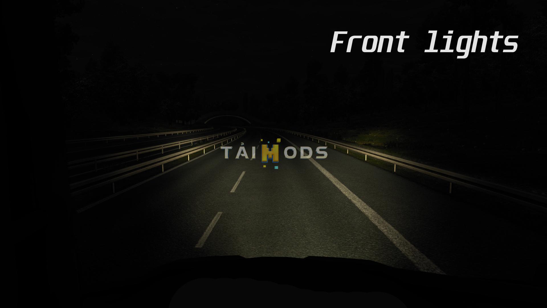 ETS2 - Realistic Headlights V2 (1.38.x)