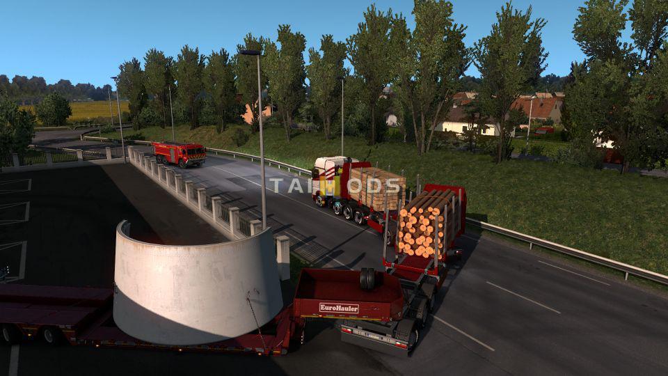 ETS2 - B-Triple with Cargo V1.0 (1.37.x)