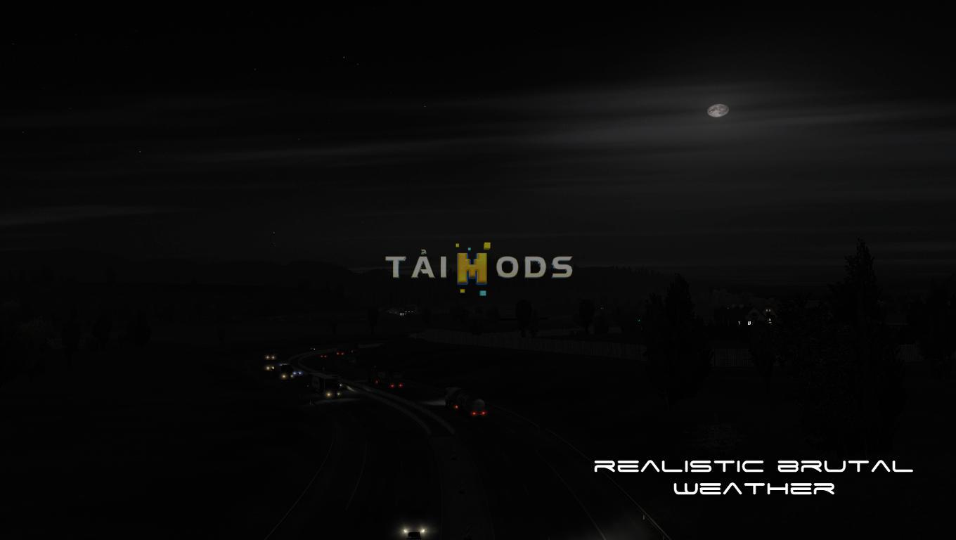 ETS2 - Realistic Brutal Weather V5.0 (1.37.x)