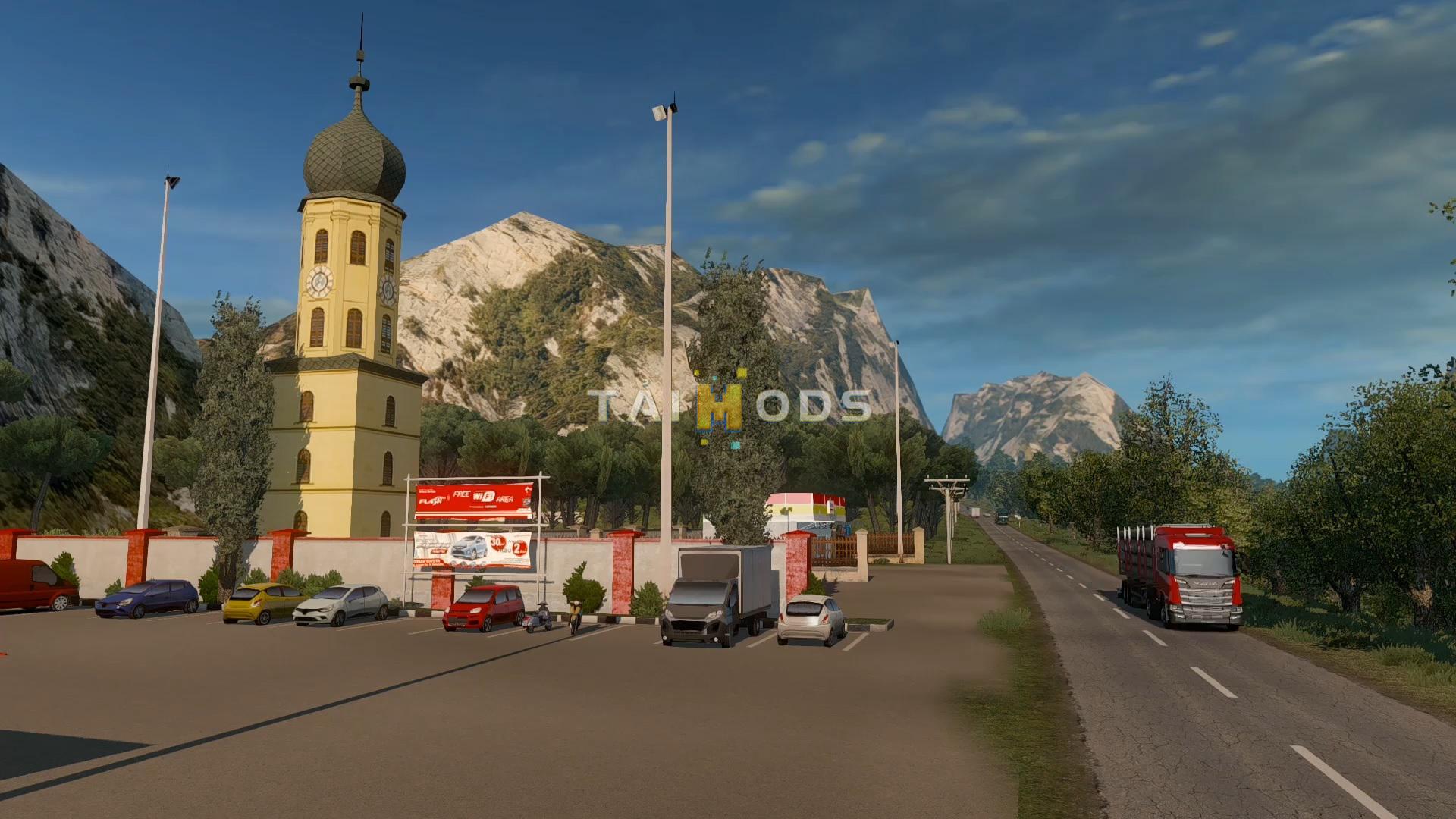 ETS2 - Sumatra Map Reworked V2.8 Save Game Profile (1.37.x)