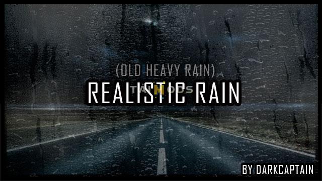 ETS2 - Realistic Rain V3.1.1 (1.36.x)