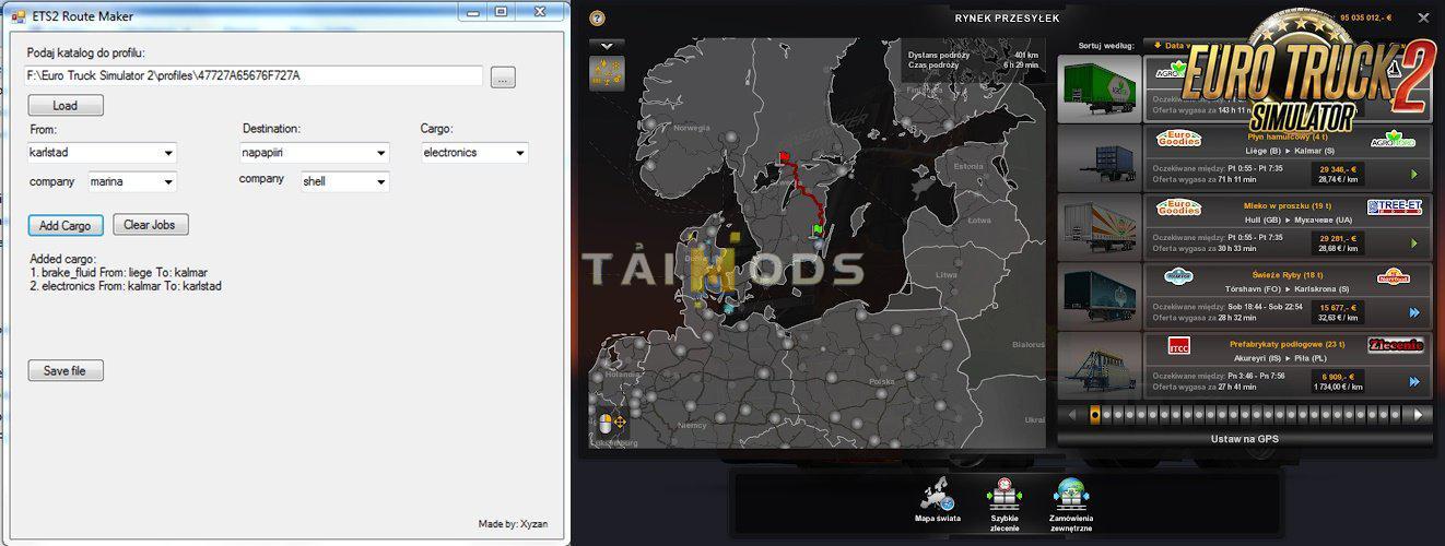 ETS2 - Virtual Speditor Program V2.1 (1.36.x)