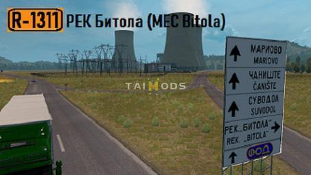 ETS2 - Macedonia Rework V1.2.2 for ProMods V2.43 (1.36.x)