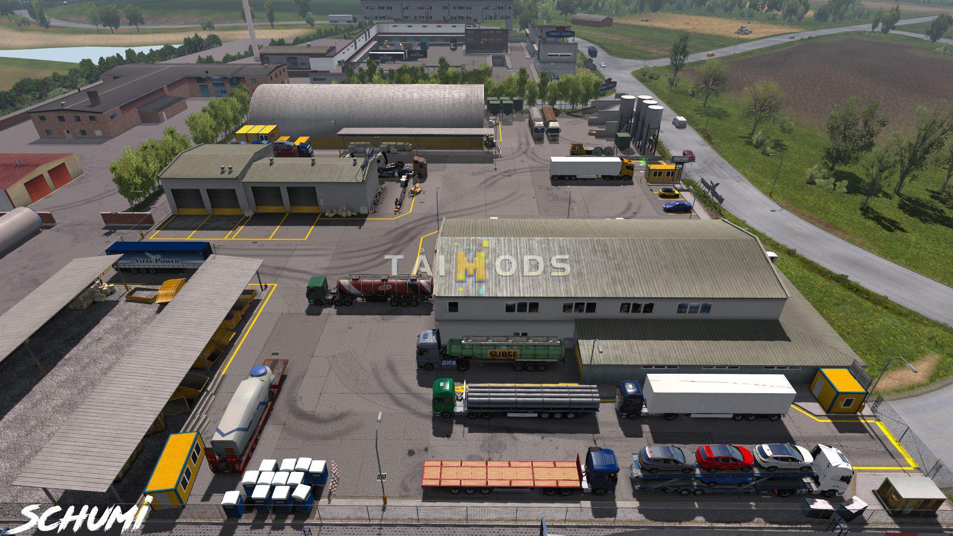 ETS2 - Company Addon Mod V1.5 (1.36.x) (1.35.x)