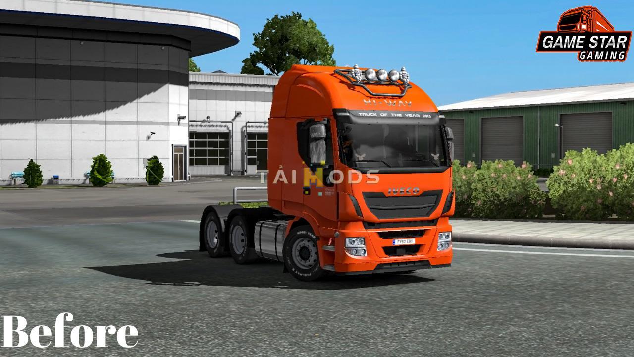 ETS2 - Realistic External Zero Camera Setting (1.35.x)