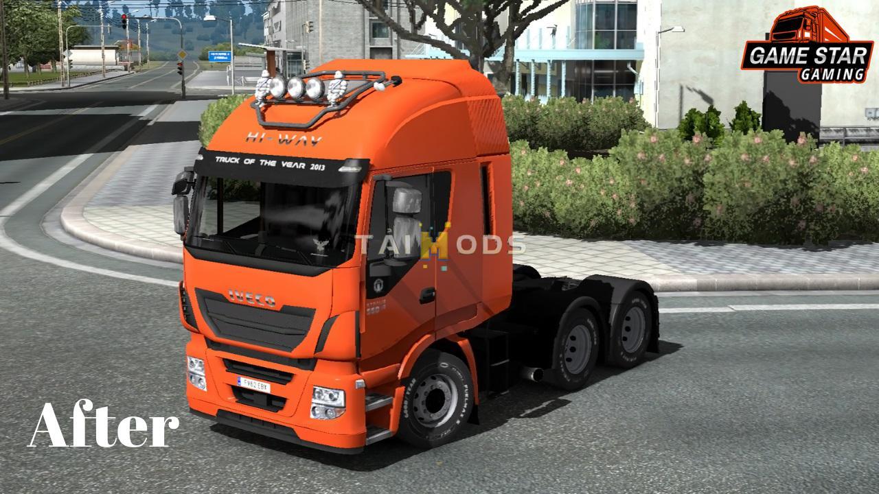 ETS2 - Realistic External Zero Camera Setting (1.35.x)