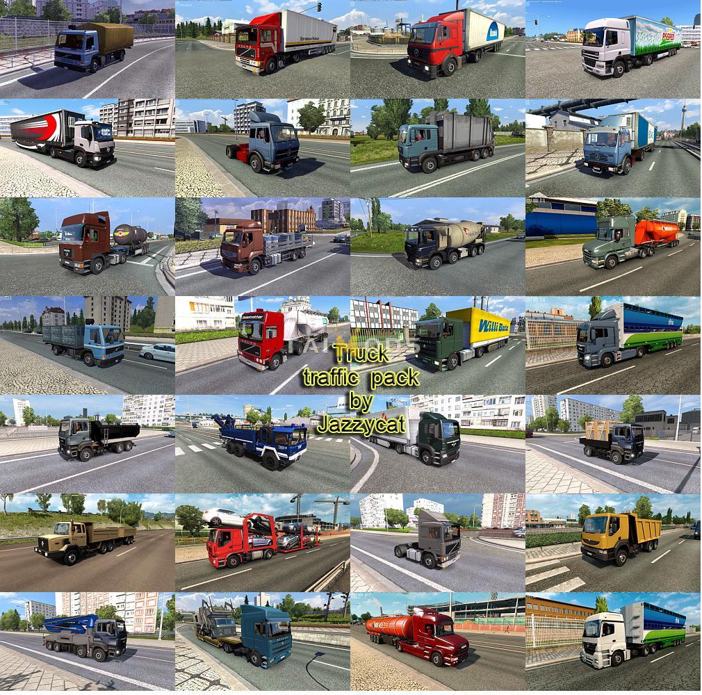 ETS2 - Truck Traffic Pack V4.3 (1.36.x)