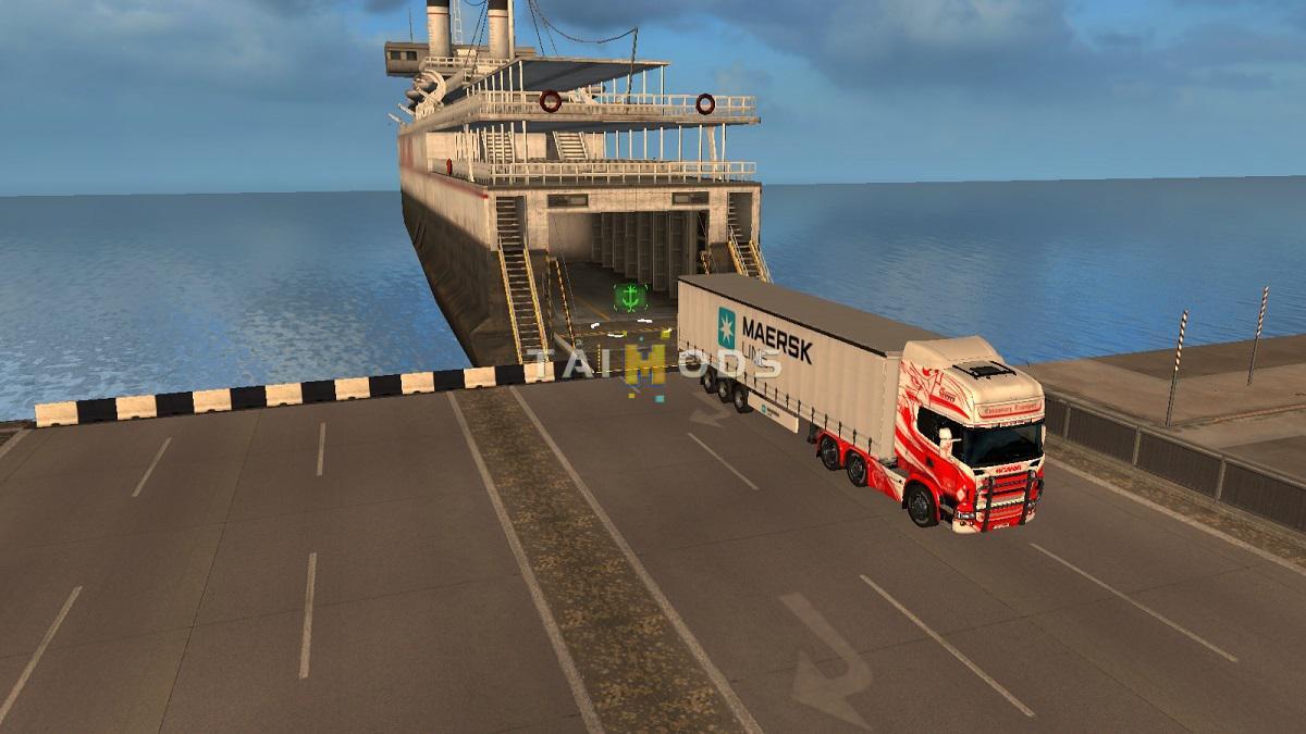 ETS2 - ProMods: Port Valencia v1.0 (1.35.X)
