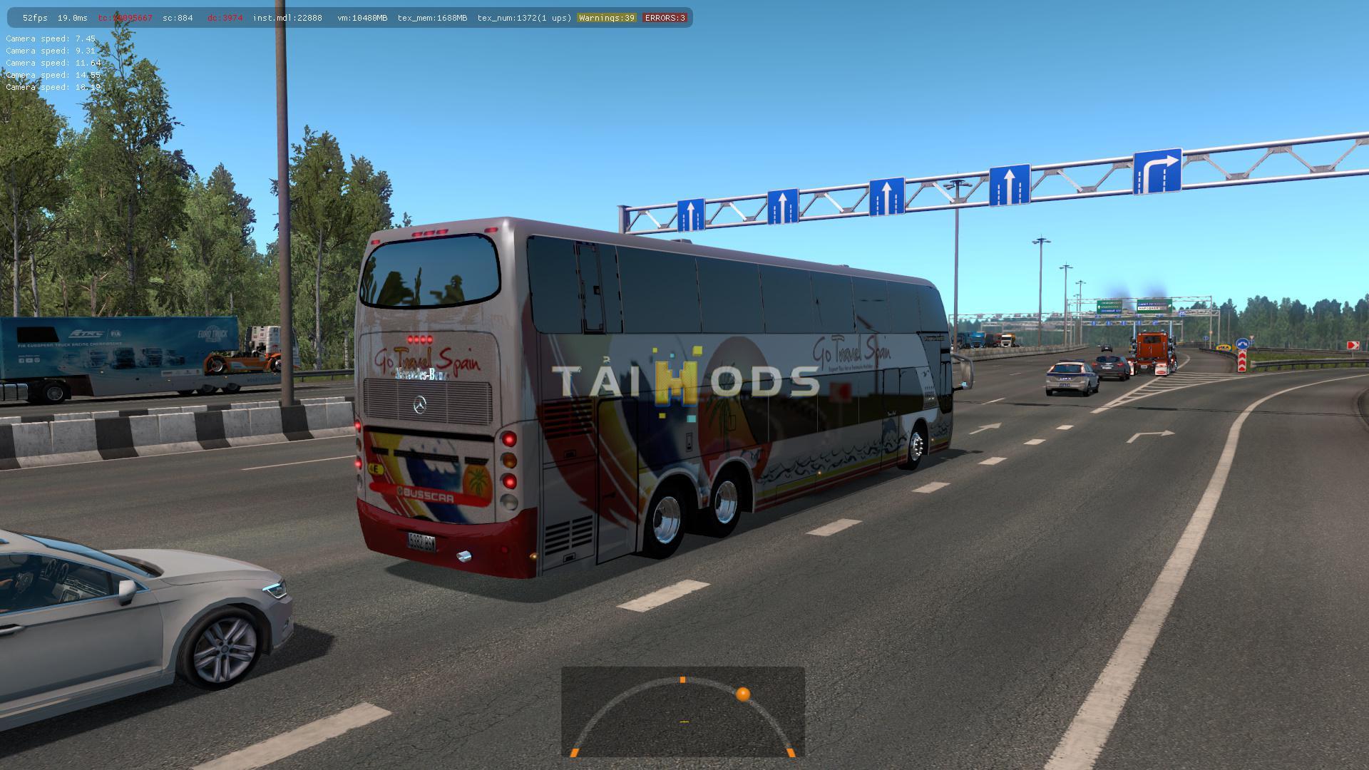ETS2 - Buses of Argentinean Companies in Traffic Mod (1.35.X)