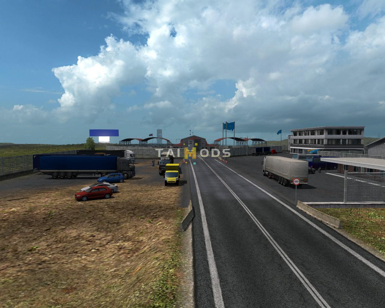 ETS2 - Border improvements Pack for The Great Steppe V1.2 (1.35.X)