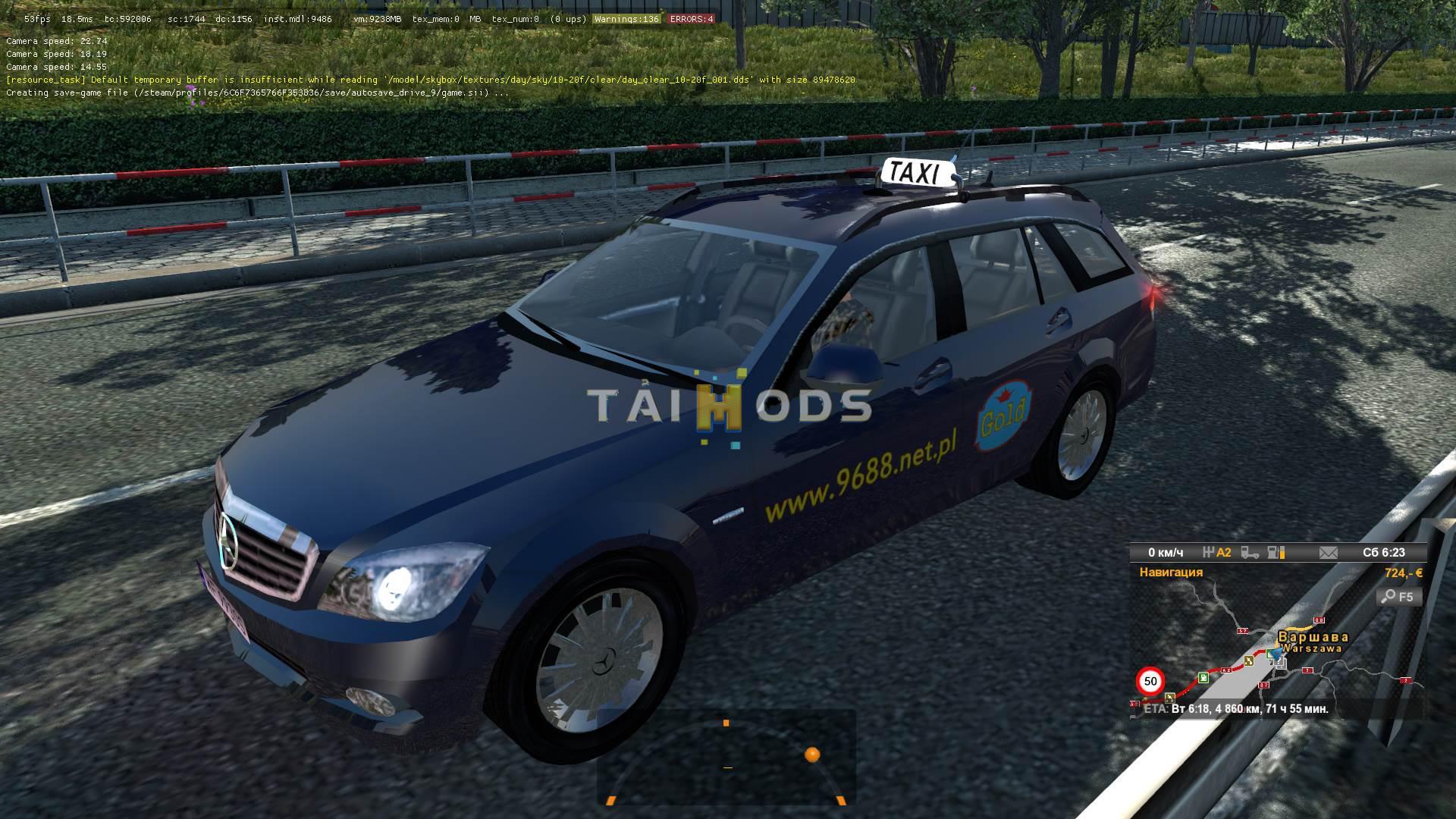 ETS2 - Taxi Traffic Pack V1.0 (1.35.X)