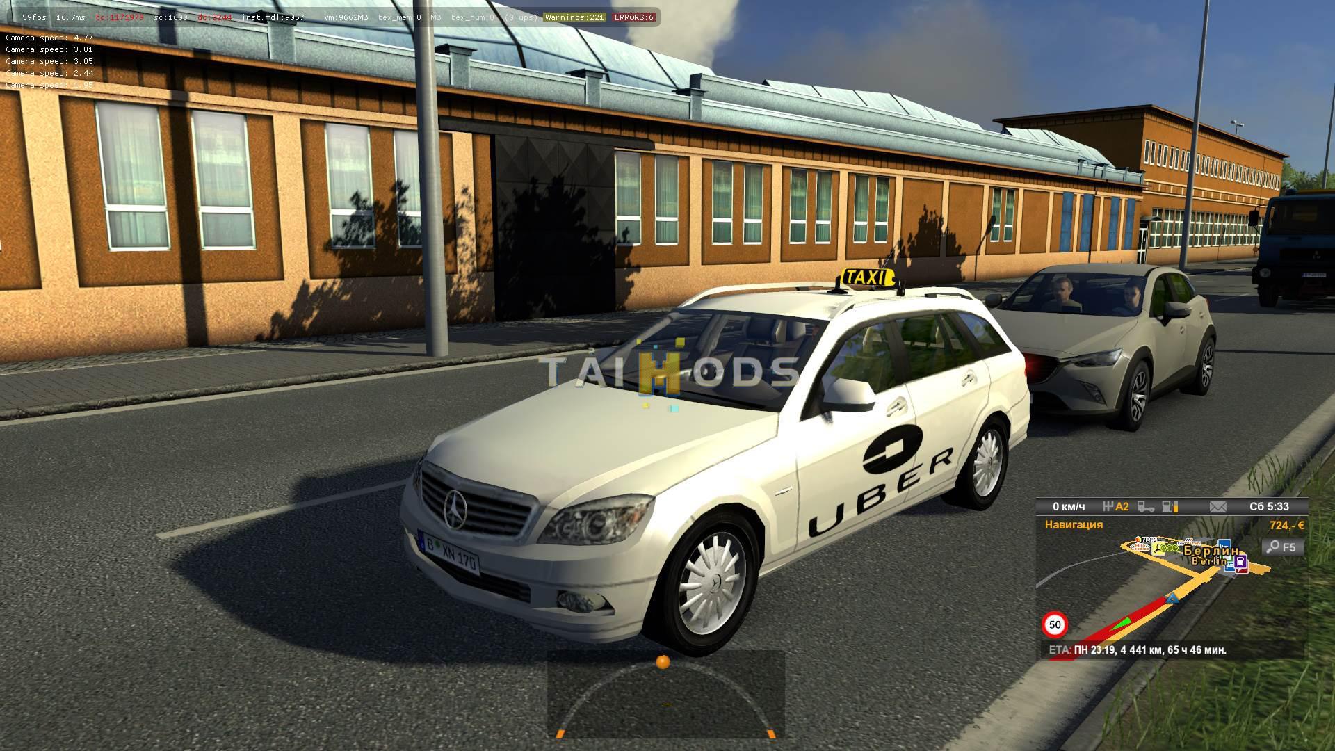 ETS2 - Taxi Traffic Pack V1.0 (1.35.X)