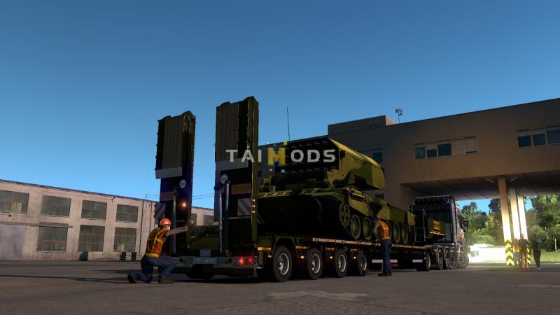 ETS2 - Military Oversized Cargo V2.0 (1.35.X)