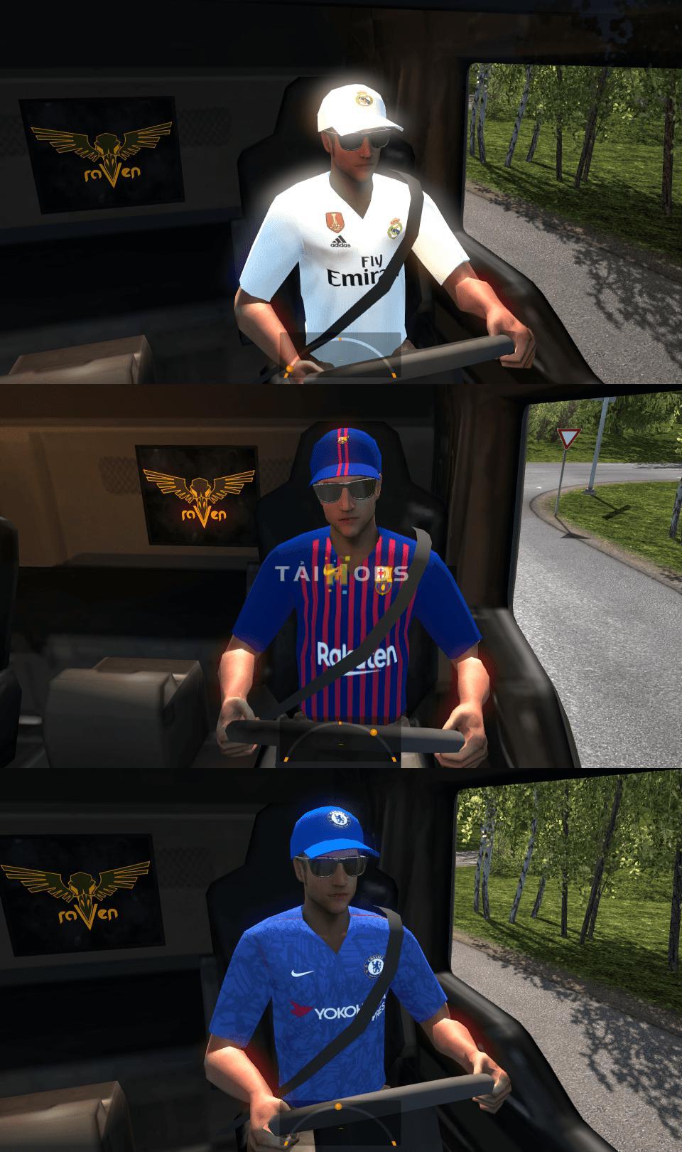 ETS2 - Driver Skin Pack (1.35.X)