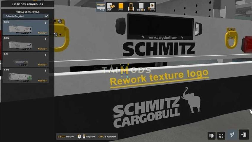 MOD ETS2 – Phụ Tùng ETS2 - Rework DLC Schmitz V1.0 (1.57.x)