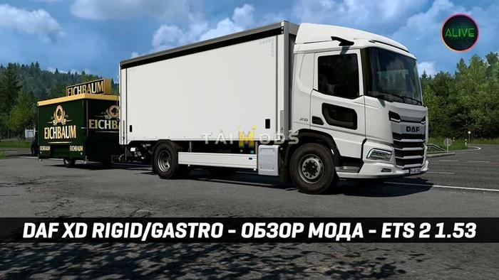 MOD ETS2 – Phụ Tùng ETS2 - DAF XD Rigid/Gastro V1.0.1 (1.53.x)