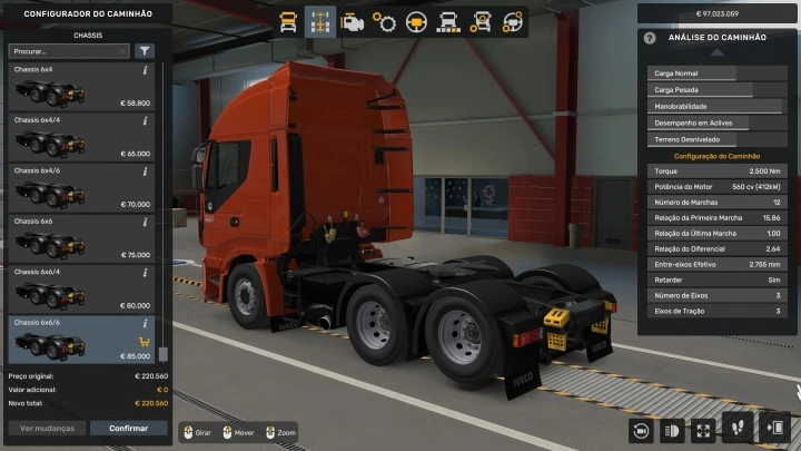 MOD ETS2 – Phụ Tùng ETS2 - Chassis Trucks V1.0 (1.53.x)