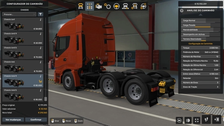 MOD ETS2 – Phụ Tùng ETS2 - Chassis Trucks V1.0 (1.53.x)