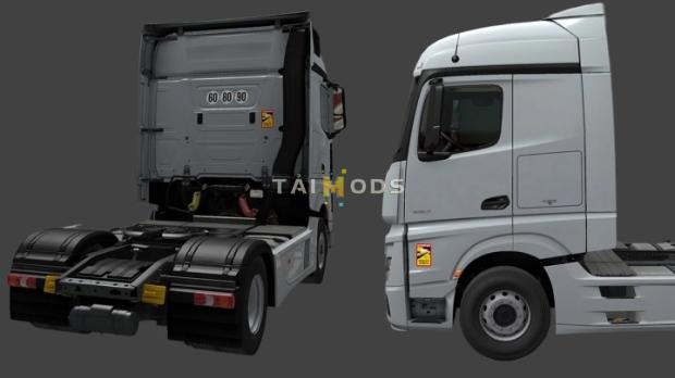 MOD ETS2 – Phụ Tùng ETS2 - Stickers Pack - Angles Morts & Speed Limit Discs V1.0 (1.49.x)