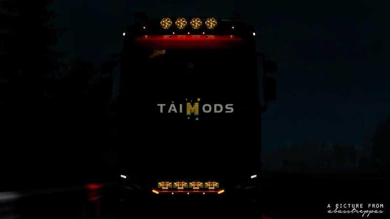 MOD ETS2 – Phụ Tùng ETS2 - Abasstreppas Hella Lamp Pack V2.2 (1.48.x)