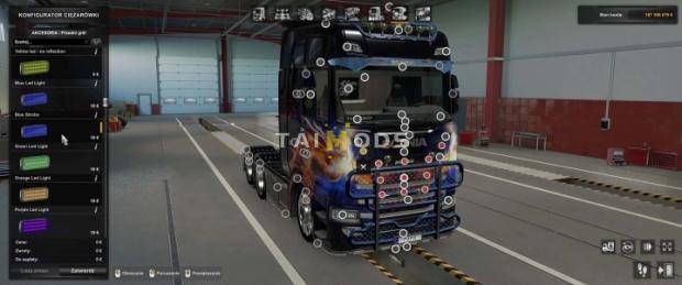 MOD ETS2 – Phụ Tùng ETS2 - Scania Light Pack V4.0 (1.46.x)
