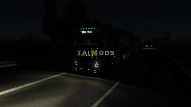 MOD ETS2 – Phụ Tùng ETS2 - Interior & Exterior Lights v1.0 (1.46.x)