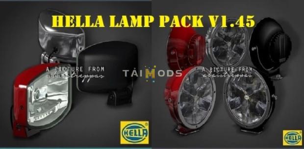 MOD ETS2 – Phụ Tùng ETS2 - Hella Lamp Pack v2.0.3 (1.45.x)
