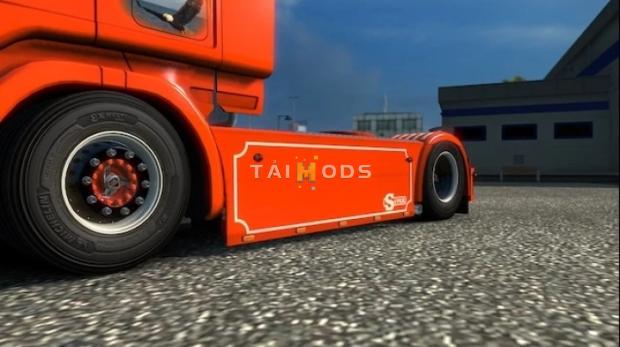MOD ETS2 – Phụ Tùng ETS2 - Old School Wheels (1.45.x)