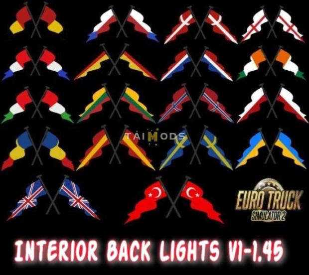 MOD ETS2 – Phụ Tùng ETS2 - Interior Back Lights (1.45.x)