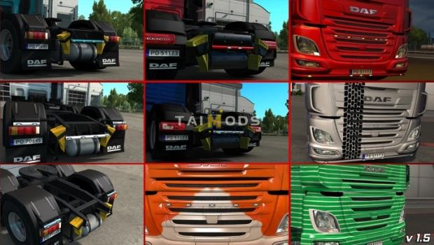ETS2 - DAF XF 105 & 106 Kelsa Lightbars V2.2 (1.44.x)