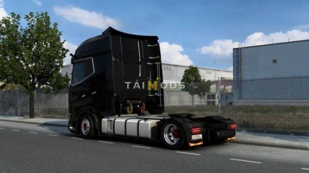 ETS2 - Low Deck Chassis Addon for DAF 2021 V1.3 (1.43.x)