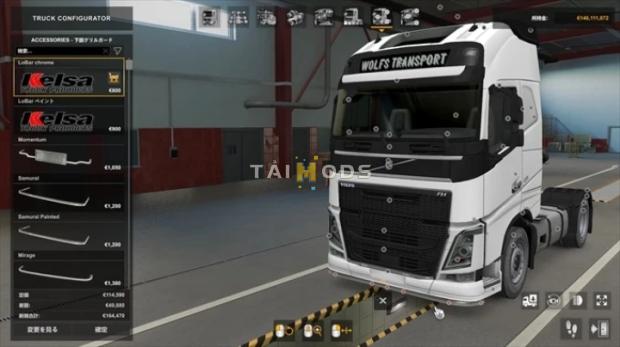MOD ETS2 – Phụ Tùng ETS2 - Kelsa Addon Packs V1.0.8 (1.43.x)
