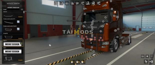 MOD ETS2 – Phụ Tùng ETS2 - Hypro Bullbar & Addons for Scania S&R 2016 (1.43.x)