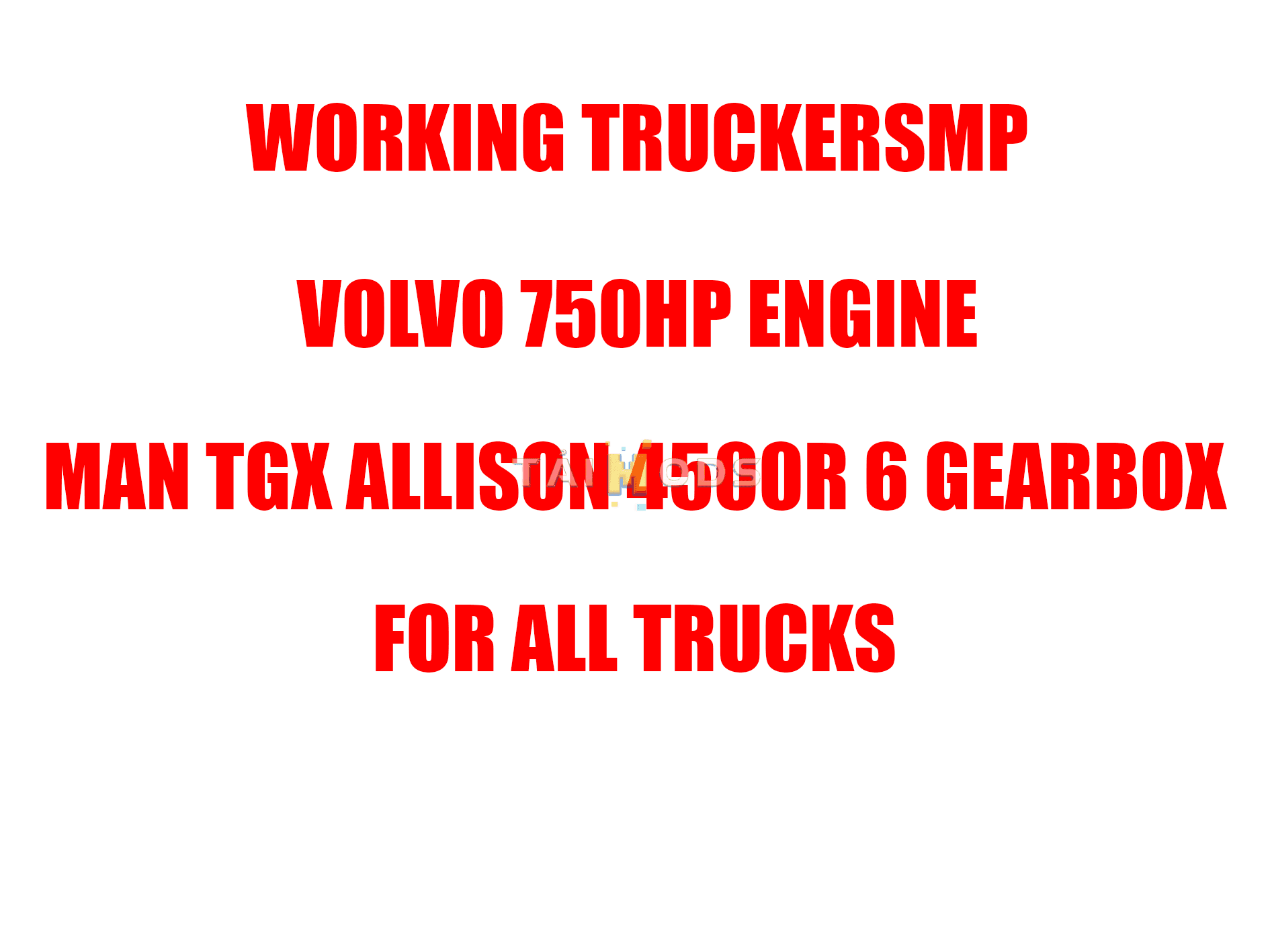 ETS2 - 750HP Volvo Engine and MAN TGX Euro6 Gearbox Mod for TruckersMP (1.43.x)