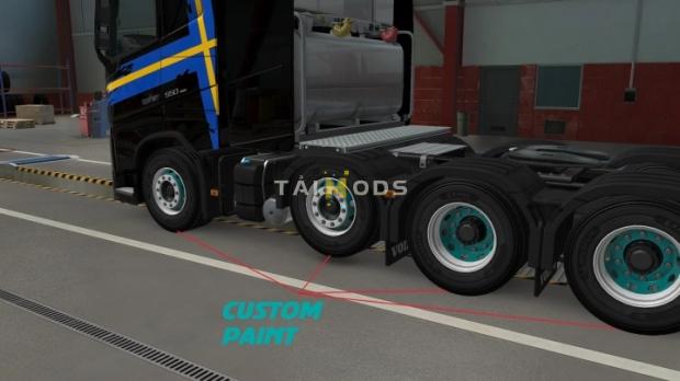 ETS2 - Old School Wheels Pack Real Update: 20.01.2022 (1.43.x)