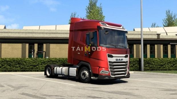 ETS2 - Low Deck Chassis Addon for DAF XG/XG+ V1.1 (1.43.x)