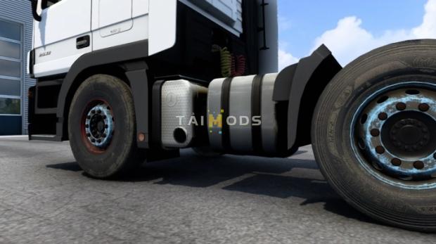 MOD ETS2 – Phụ Tùng ETS2 - Added Second Fuel Tank for MB Actros MP3 V1.0 (1.42.x)