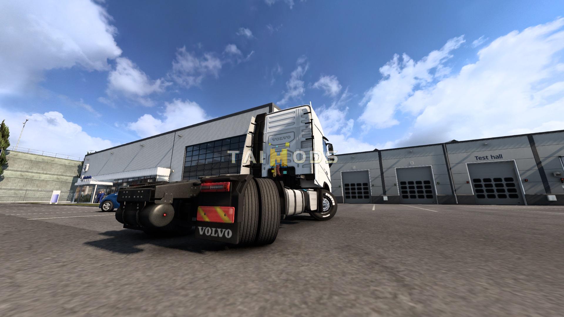 MOD ETS2 – Phụ Tùng ETS2 - Volvo Trucks All Steerable Axle (1.42.x)