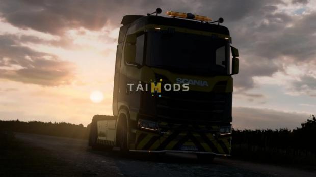 MOD ETS2 – Phụ Tùng ETS2 - Scania 2016 Front Amber Position Lights (1.42.x)