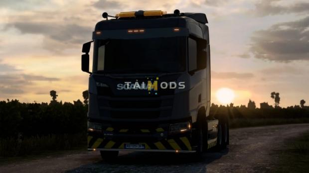MOD ETS2 – Phụ Tùng ETS2 - Scania 2016 Front Amber Position Lights (1.42.x)