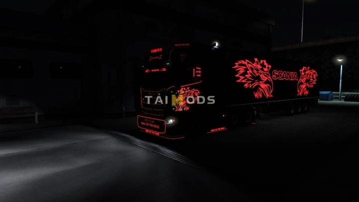 MOD ETS2 – Phụ Tùng ETS2 - Glowing Tuning for Scania S 2016 V1.0 (1.40.x)