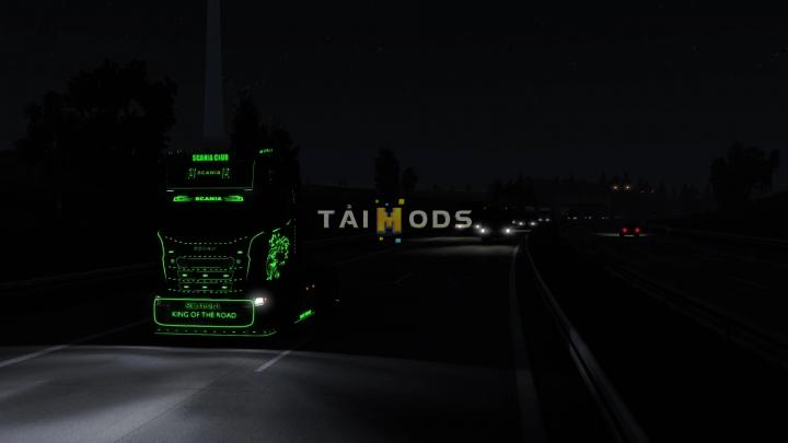 MOD ETS2 – Phụ Tùng ETS2 - Glowing Tuning for Scania S 2016 V1.0 (1.40.x)